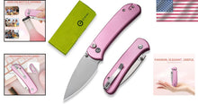 Load image into Gallery viewer, Versatile Pink Pocket Knife with 14C28N Blade - Perfect Gift &amp; Utility Tool