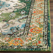 Load image into Gallery viewer, Bohemian Chic Area Rug 6'7" x 9'2" - Distressed Design, Kid &amp; Pet Friendly