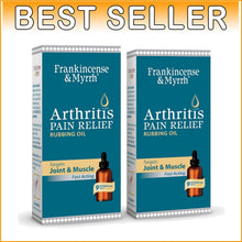 Load image into Gallery viewer, Arthritis Pain Relief Oil - Frankincense &amp; Myrrh, Fast-Acting 2 Pack (2 fl. oz.)