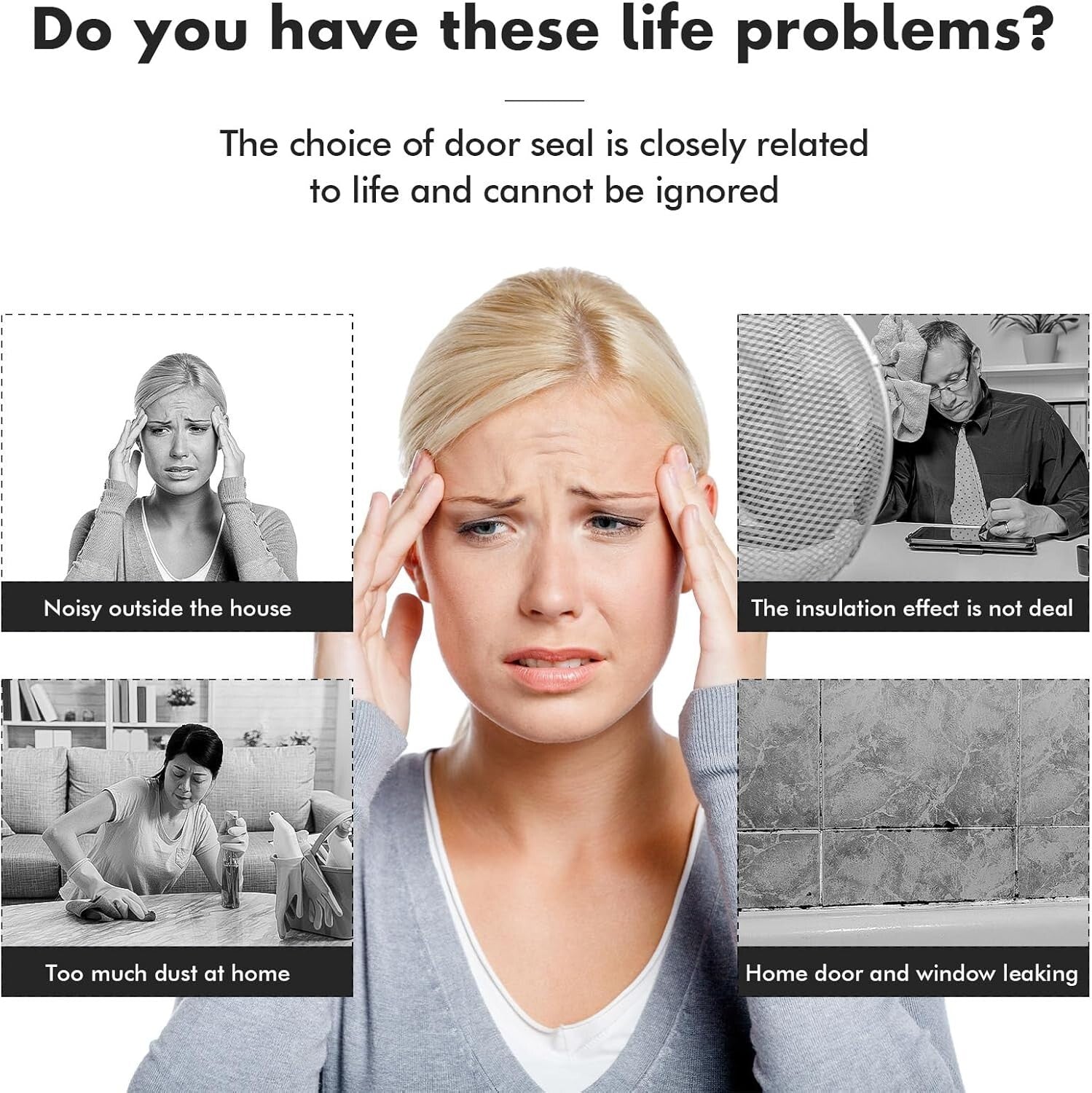 Versatile Door Weather Stripping - 90 Feet Long, Dust & Water Blocking Solutions