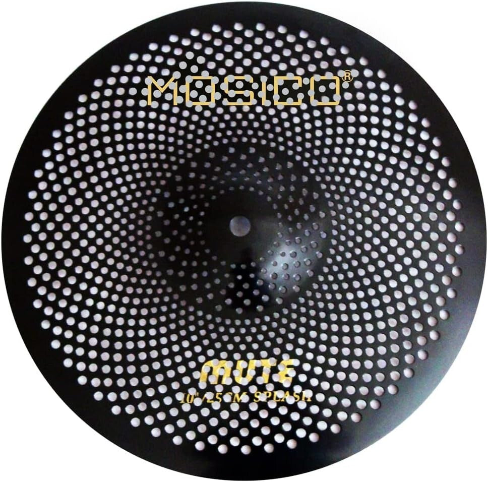 Complete Low Volume Cymbal Set for Drummers: 6 Pieces with Drum Bag Included