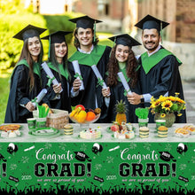 Load image into Gallery viewer, Class of 2025 Graduation Decorations - 357 Pcs Dinnerware, Banner &amp; Tablecloth