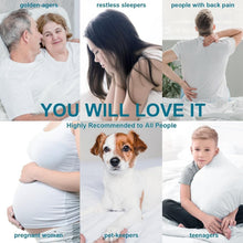 Load image into Gallery viewer, Breathable Full Mattress Cover with 5D Snow Down Fill - Pain Relief &amp; Comfort