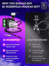 Load image into Gallery viewer, Complete Shisha Hookah Set with Carrying Bag - Perfect for Outdoor Fun &amp; Parties