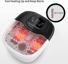 Load image into Gallery viewer, Revitalizing Foot Spa Massager with Heat &amp; Epsom Salt for Ultimate Relaxation