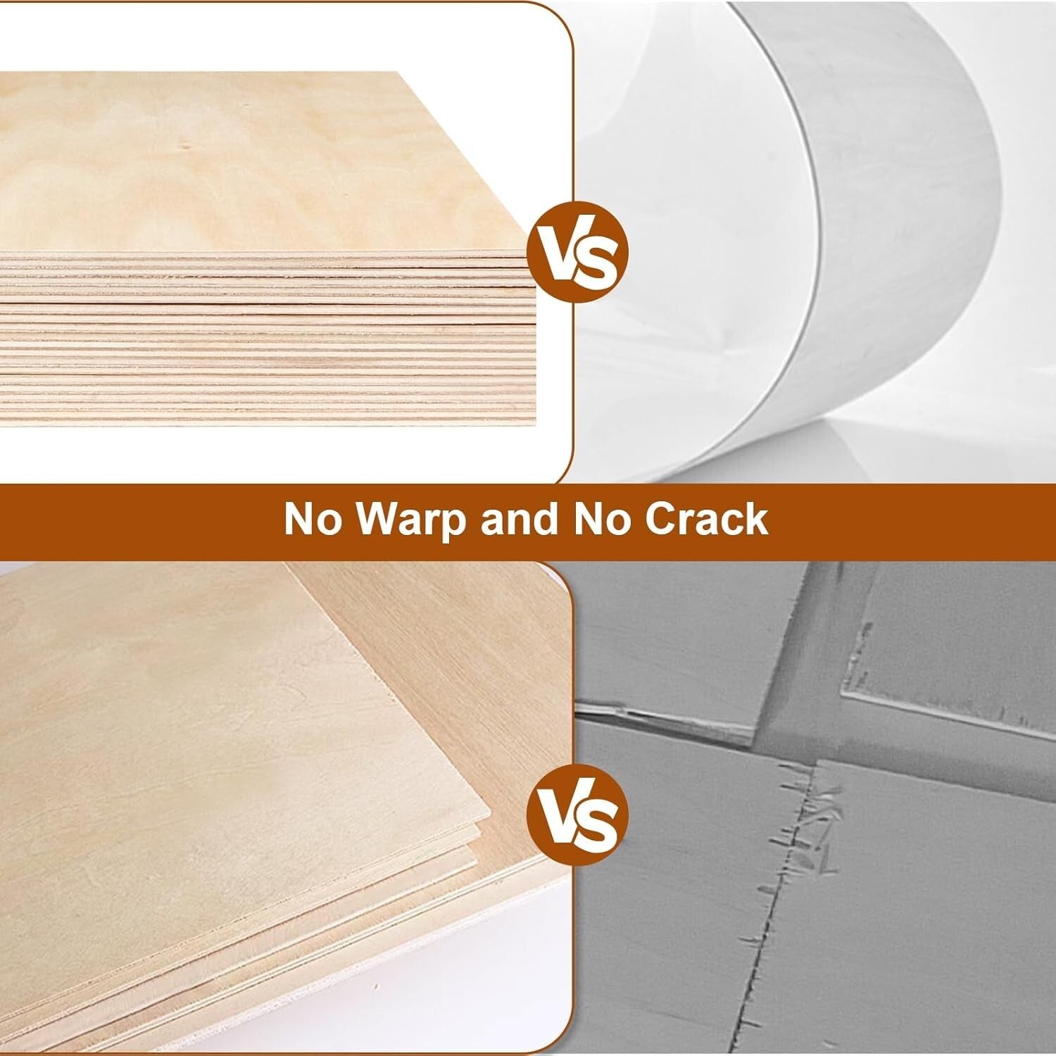 Premium 36 Pack Unfinished Basswood Sheets - Ideal for Carving & Making Models