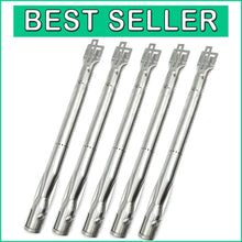 Load image into Gallery viewer, Replacement Stainless Steel Grill Burners - 14"-19" Adjustable Fit (Pack of 5)