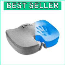Load image into Gallery viewer, U-Shaped Cutout Memory Foam Cushion for Tailbone Pain Relief - Machine Washable