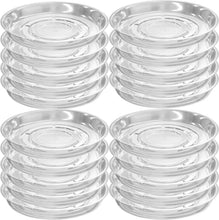 Load image into Gallery viewer, 20-Pack Clear Plastic 20-Inch Plant Saucer Trays - Essential for Indoor Plants