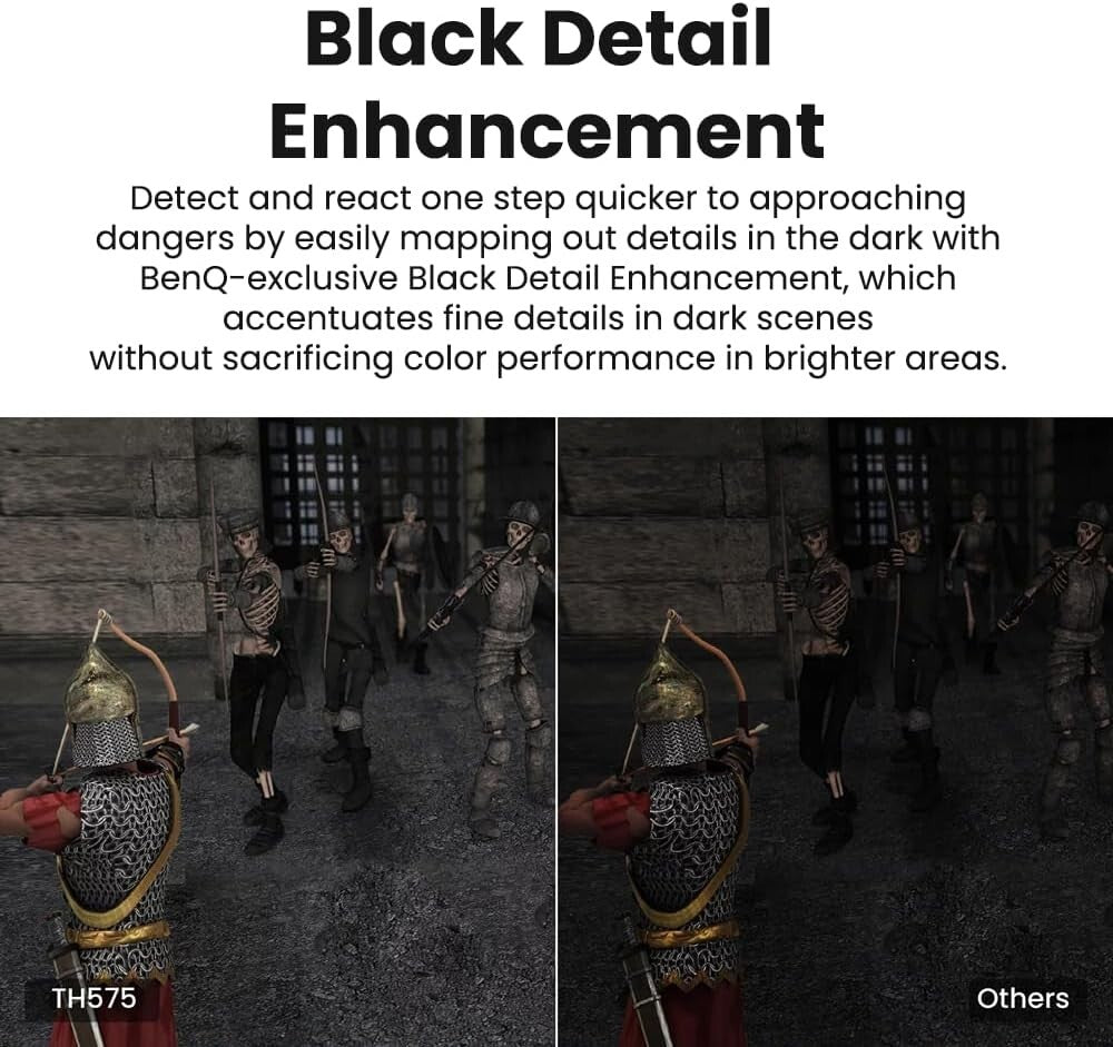 2023 1080P Gaming Projector - 3800 Lumens, Low Latency for Ultimate Immersion