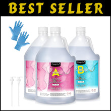 Load image into Gallery viewer, 3 Gallon Crystal Clear Epoxy Resin Kit with Pump: Ideal for Art &amp; Jewelry Making
