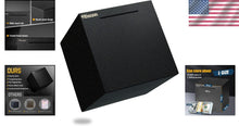 Load image into Gallery viewer, Novelty Black Stainless Steel Piggy Bank - Perfect for Long-Term Saving Goals