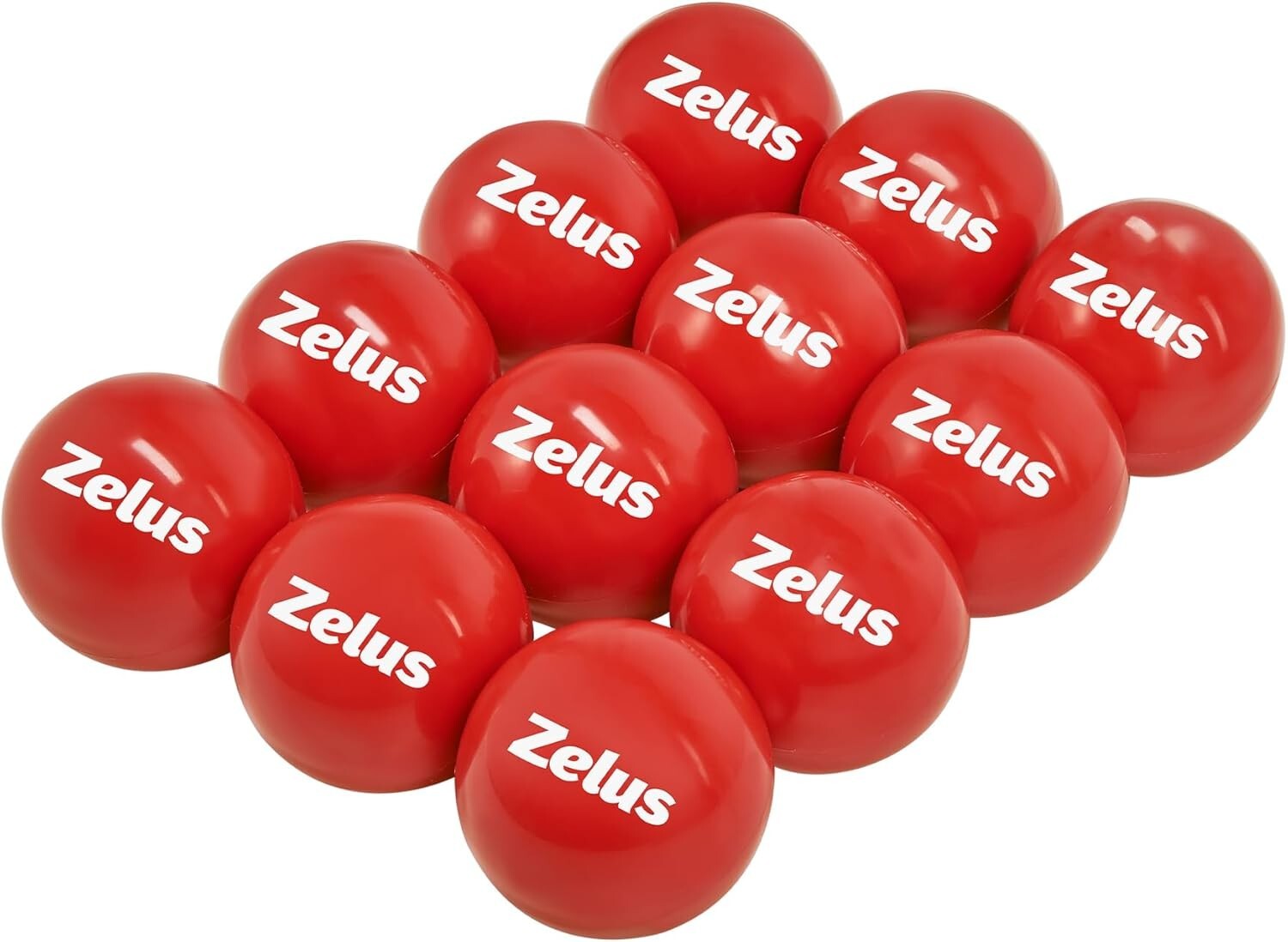 Bright Red 1 lb Weighted Balls - Perfect for Baseball & Softball Training