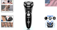 Load image into Gallery viewer, Men's Electric Shaver with USB Charging &amp; LED Display - Travel Ready Design