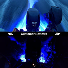Load image into Gallery viewer, Bright Blue 84 LED Marine Boat Lights - Waterproof IP68 Underwater Illumination