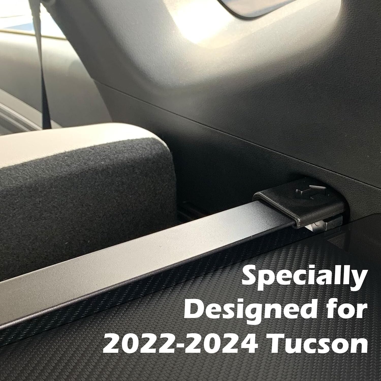 Retractable Trunk Organizer for 2023-2025 Hyundai Tucson - Easy Tool-Free Setup