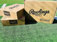 Load image into Gallery viewer, R100-P Collegiate Practice Baseballs - 12 Leather Balls for Ages 18 &amp; Under