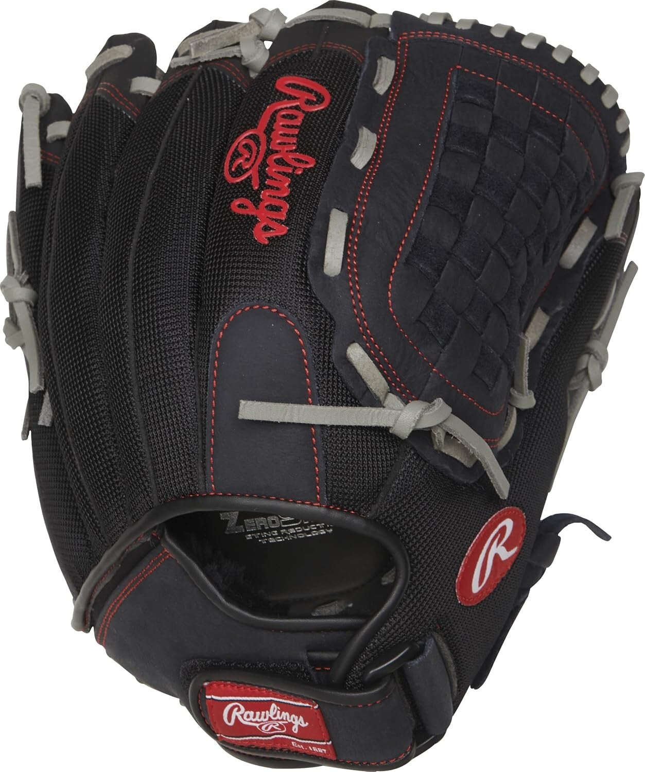 Durable Renegade 14" Softball/Outfield Glove - Leather with Cushioned Padding