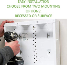 Load image into Gallery viewer, Legrand OnQ 14 Inch Structured Wiring Enclosure - Professional Cable Management