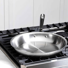Load image into Gallery viewer, Durable 12-Inch Stainless Steel Frying Pan with Lid - Even Heat Distribution