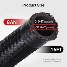 Load image into Gallery viewer, High-Performance 8AN Fuel Line Kit: 16FT Hose &amp; Durable Fittings for All Fluids