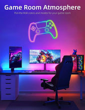 Load image into Gallery viewer, Flexible 16.4Ft LED Neon Rope Lights - Waterproof, App Control &amp; Color Changing