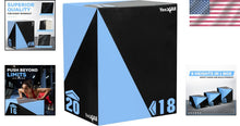 Load image into Gallery viewer, Versatile Anti-Slip Plyo Jump Box - 3 Height Settings for Maximum Performance