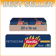 Load image into Gallery viewer, Kosher Certified Fettuccine Pasta, 20 Pack of 16 oz. - Perfect for Robust Sauces