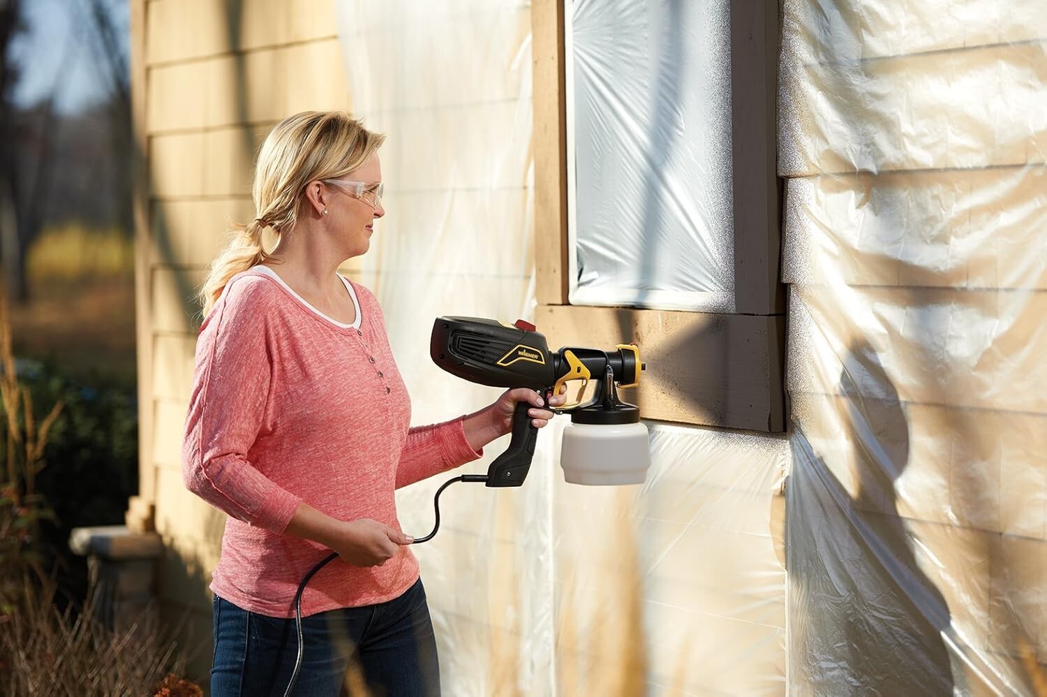 Versatile Handheld HVLP Paint Sprayer with iSpray Nozzle for Effortless Finishes