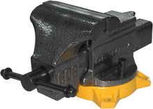 Load image into Gallery viewer, Industrial 6-Inch Bench Vise - Cast Iron, Replaceable Jaws &amp; Polished Anvil