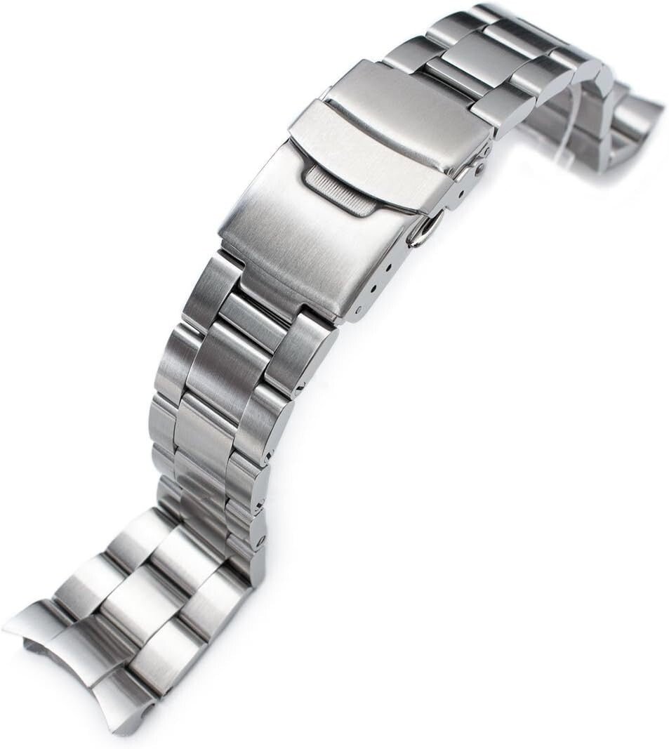 22mm Seiko Watch Band - Solid Stainless Steel for Dive Watches - Durable Style