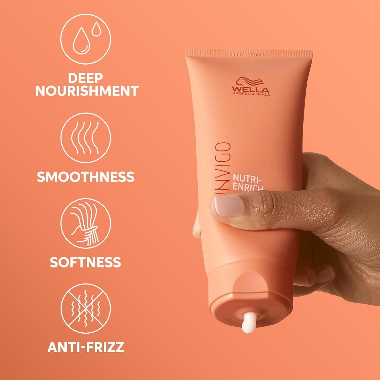 WELLA PROFESSIONALS Invigo Nutri-Enrich 33.8 Fl Oz Conditioner for Damaged Hair