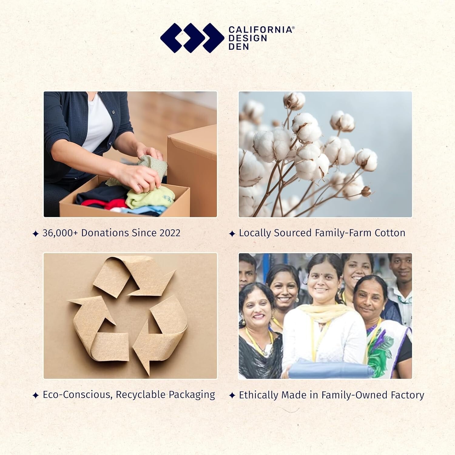 Elegant 4-Piece King Cotton Sheet Set - Soft, No-Shrink & Golden Tan Luxury