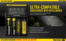 Load image into Gallery viewer, High-Performance LCD Battery Charger for IMR Batteries - Fire Retardant Design
