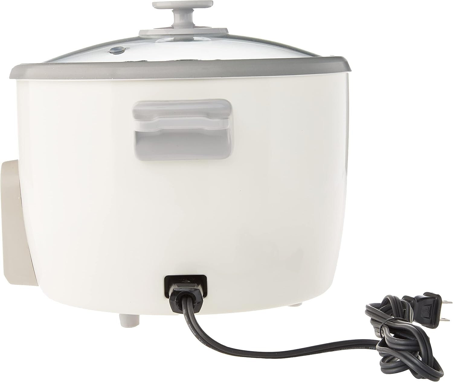 Effortless 10-Cup Rice Cooker with Stainless Steel Lid and One-Switch Control