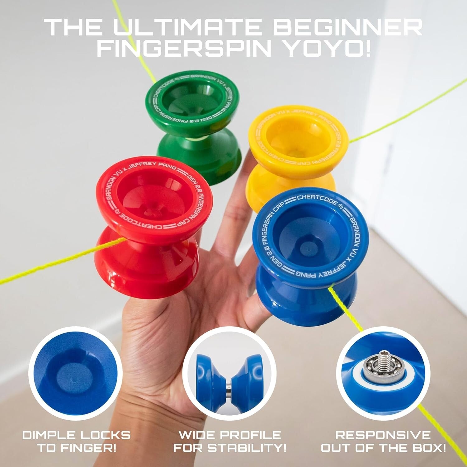 Experience Endless Spins with the Yoyo by Brandon Vu - Perfect for Kids & Adults