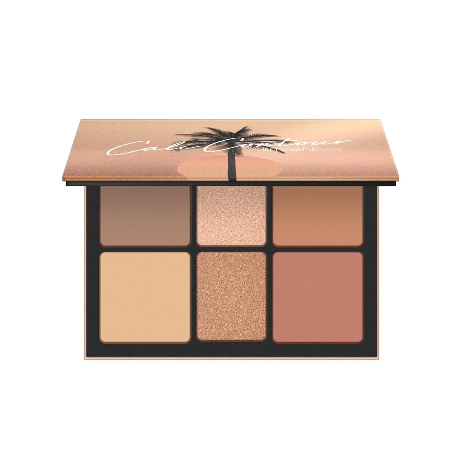 Cali Contour Palette: Matte Finish Highlighter & Bronzer – Compact and Portable