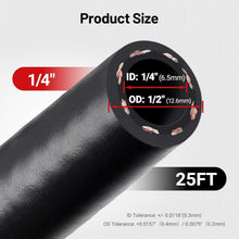 Load image into Gallery viewer, Versatile 1/4" Marine Fuel Hose 25FT A1-15 - Reinforced for Ultimate Durability