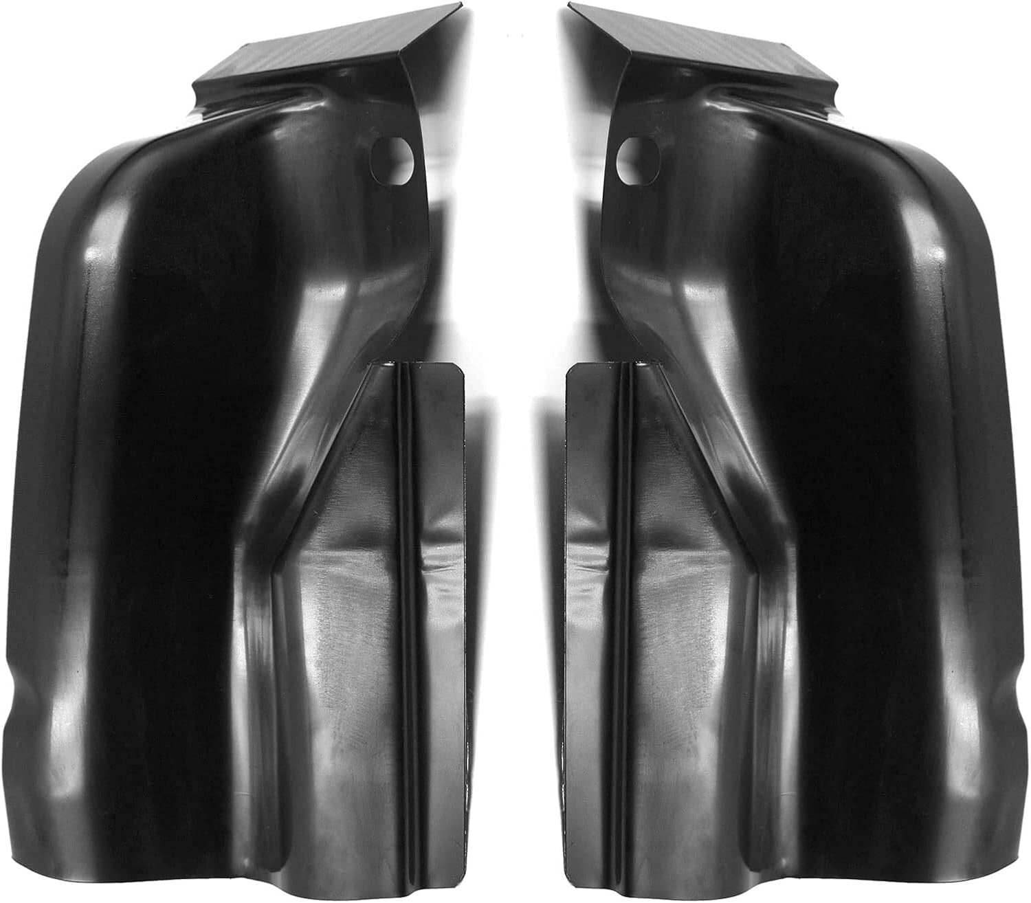 Metal Cab Corners Set for 2009-2014 Ford F150 Crew Cab - 2-Piece Replacement