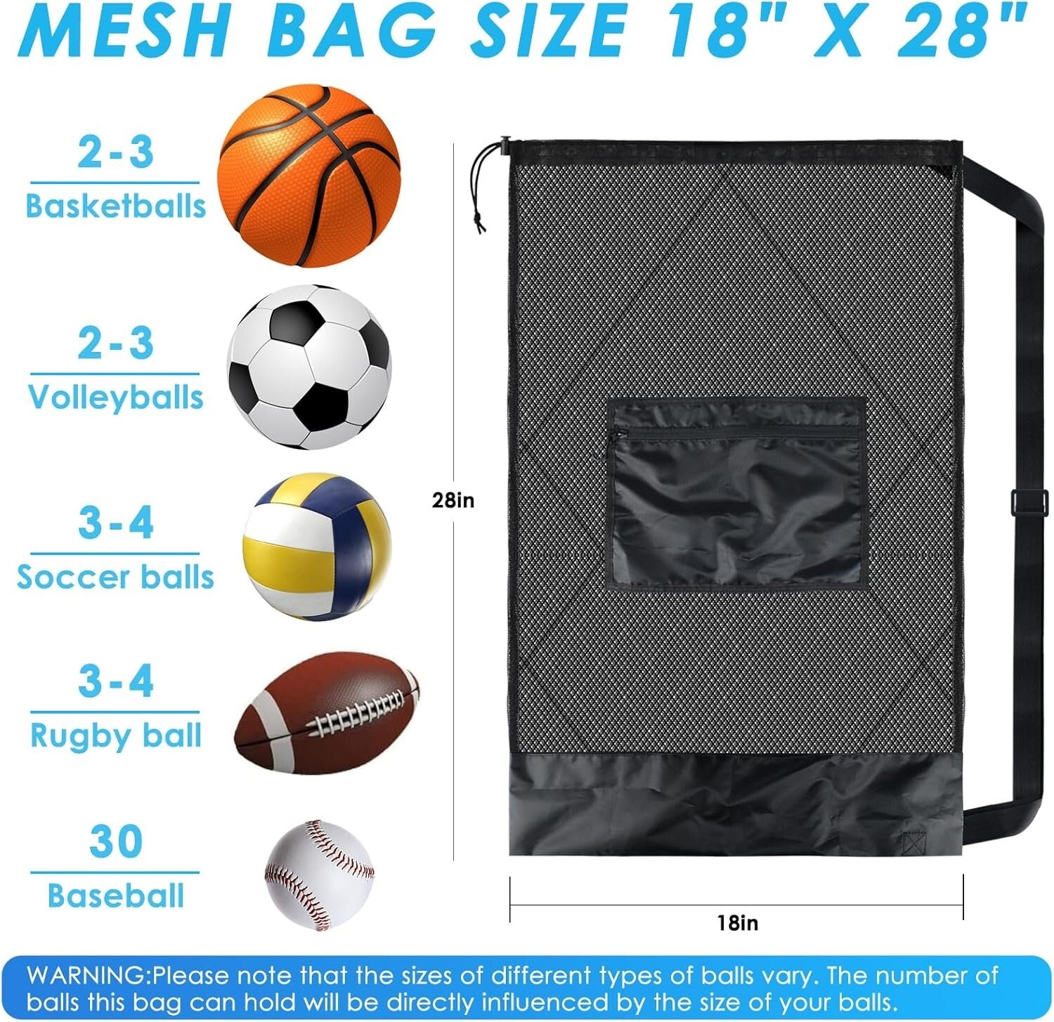 Lightweight Sports Drawstring Bag with Multi-Compartment Design for Convenience