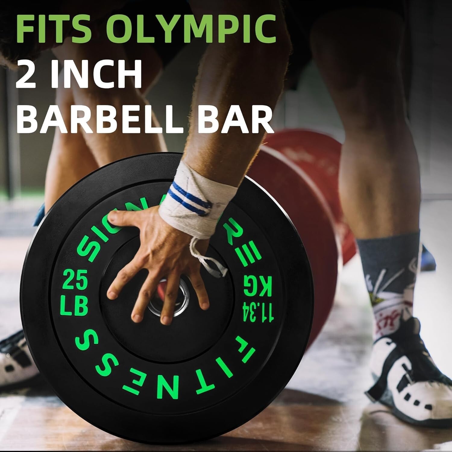 Multi-Weight Olympic Bumper Plates - Ideal for Strength & Endurance Training