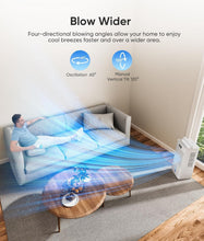 Load image into Gallery viewer, 6-Speed Portable Evaporative Air Conditioner with 20H Cooling &amp; Remote Control