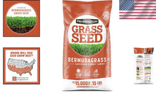 Load image into Gallery viewer, Premium 15 lb Bermudagrass Grass Seed with Penkoted Technology - Thrives in Sun