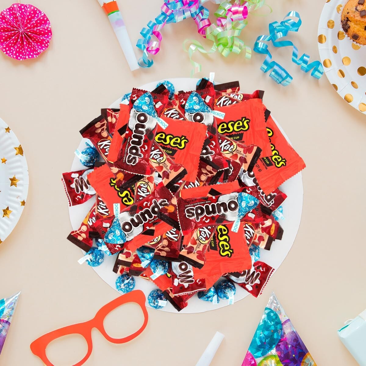 Decadent 8lb Chocolate Candy Collection - Individually Wrapped for Freshness