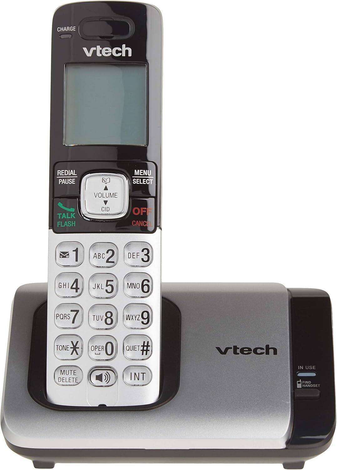 Expandable 2-Handset Cordless Phone - Caller ID, Backlit Display & ECO Mode