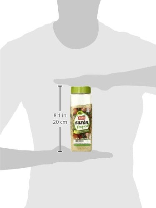 1.75 lb Pack of 6 Sazon Tropical - Kosher Seasoning for Flavorful Cooking