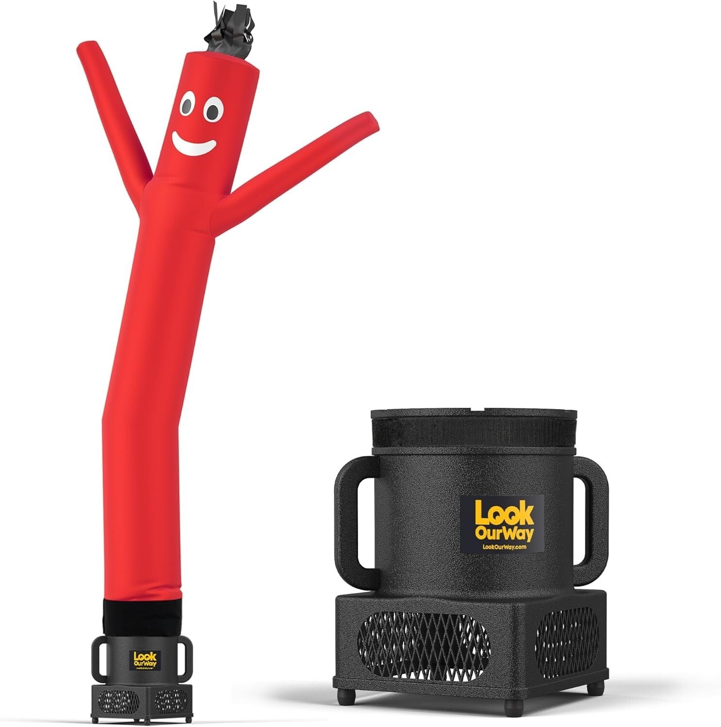 7ft Inflatable Tube Man - Wacky Waving Air Dancer with Weather-Resistant Blower