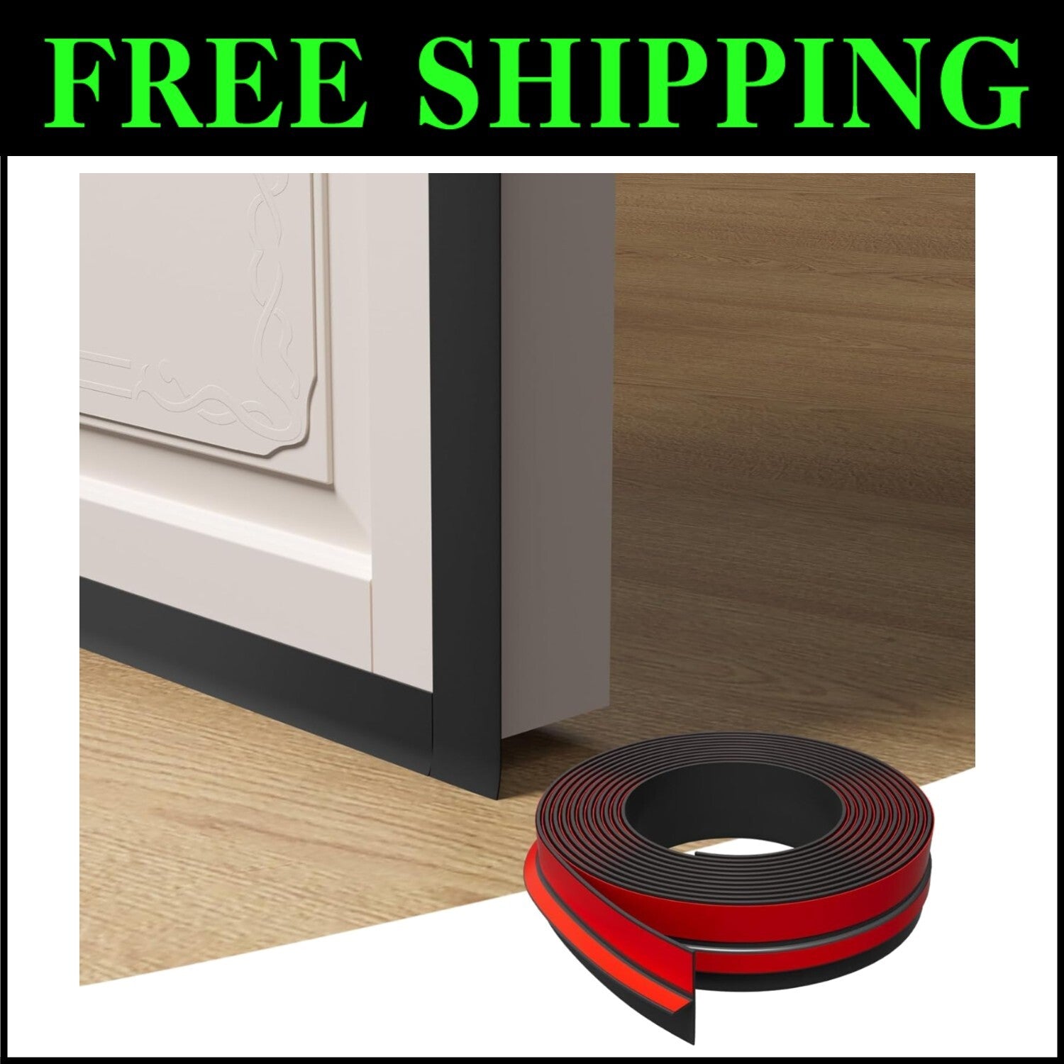 Multi-Functional T-Shaped Weather Seal, 1.97 in x 40 ft - Energy-Saving Solution