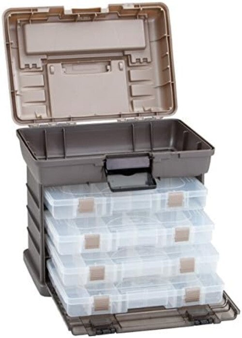 Guide Series StowAway Tackle Box - Holds 4 Utility Boxes, Quick-Access Design