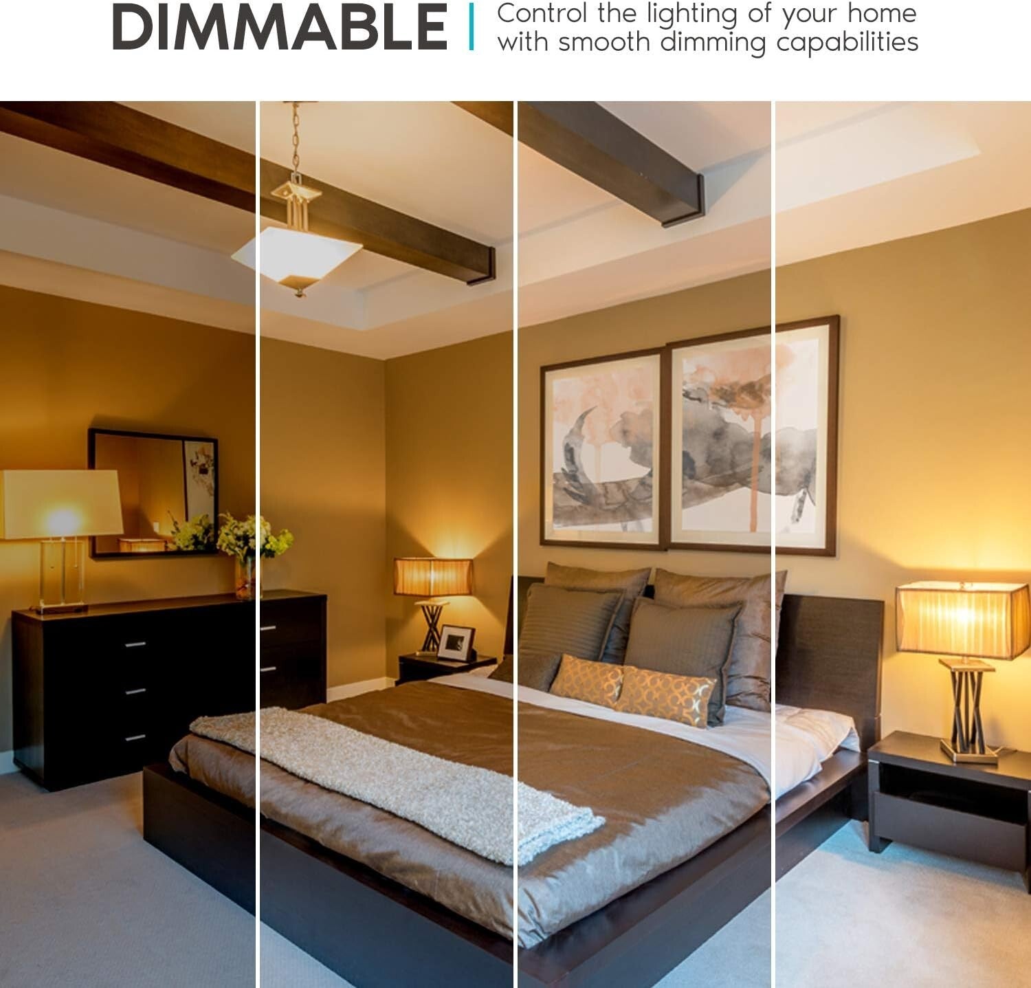 Energy-Saving A15 LED Bulbs, 40W Equivalent, Dimmable 12-Pack for Indoor/Outdoor